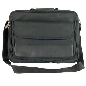 Int Laptop Bag with Shoulder Strap Black 15.6" Laptop